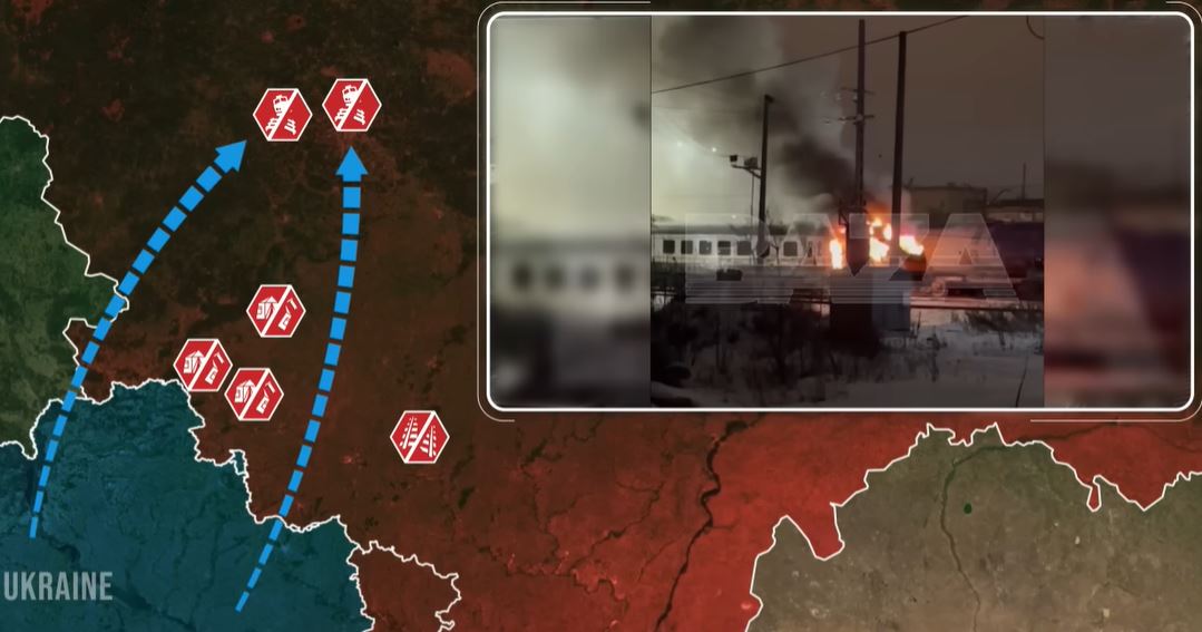 frontline report ukrainian deep strikes inside russia cripple logistics military command reporting ukraine