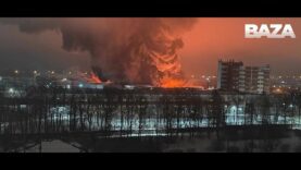 Huge Fire At Gatchina, Leningrad — Drone Strike or Accident?