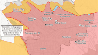 ISW: Russia seizes 71% of strategic Toretsk after shifting to