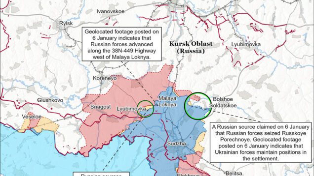 ISW: Ukrainian troops gain ground in Kursk Oblast and strike