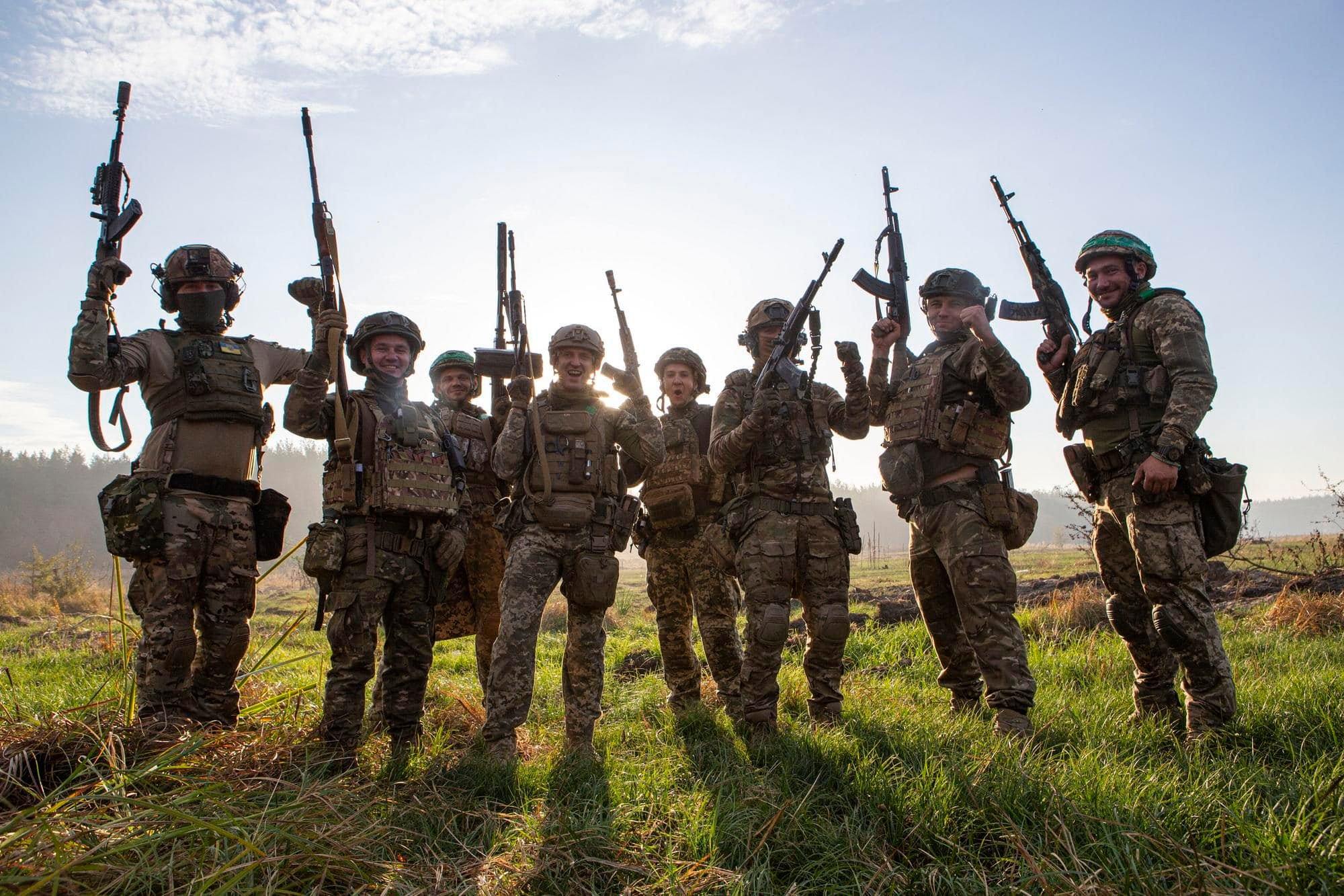 Ukrainian soldiers