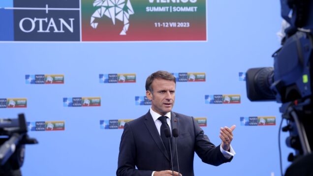 Macron warns of prolonged Ukraine war, urges stronger European defense