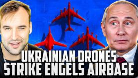 Massive Ukrainian Drone Attack Hits Engels Airbase