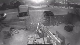 Misfiring Pantsir Almost Intercepts a Van and Intercepts a Supermarket