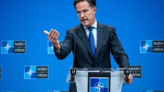 NATO chief urges US to keep arming Ukraine, pledges European