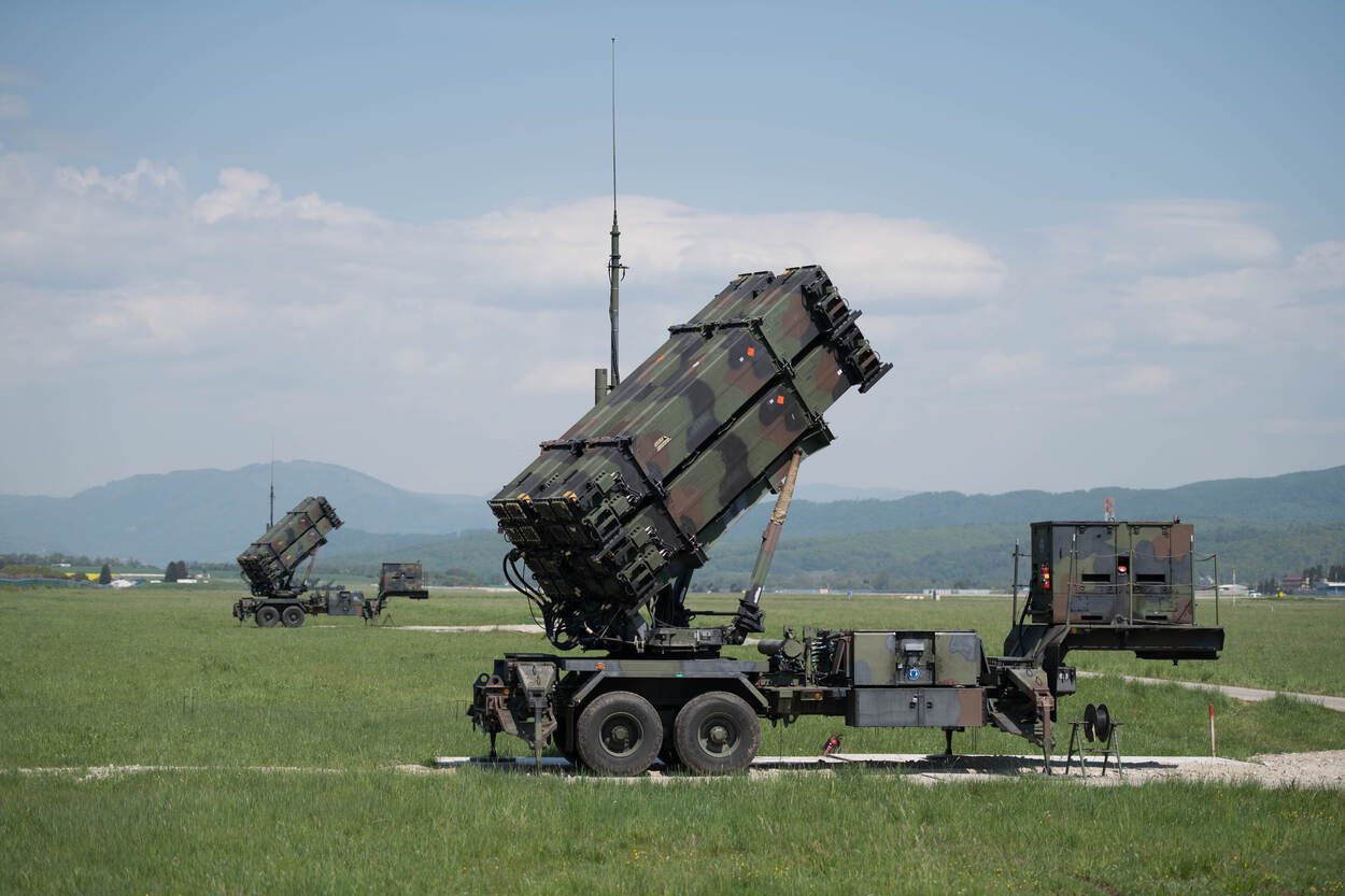 netherlands purchases replacements patriot system components given ukraine air defense system's launchers has ordered new missile worth $529 million replace equipment donated manufacturer rtx's raytheon announced 16 dutch ministry order