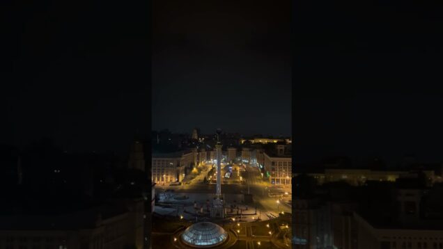 Nighttime in Kyiv – the calm is shattered by Putin’s