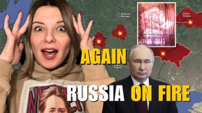 RUSSIA ON FIRE AGAIN: BRYANSK, SARATOV, TULA HUGE EXPLOSIONS Vlog