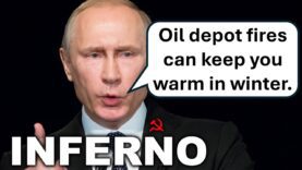 Russia Suffers Massive Oil Depot Strike in Engels