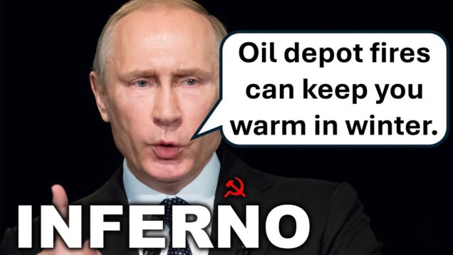 Russia Suffers Massive Oil Depot Strike in Engels