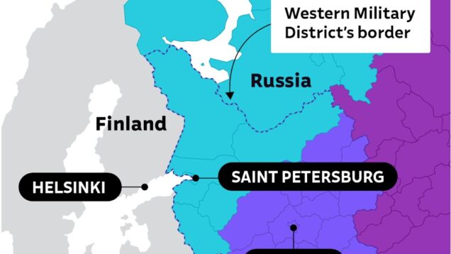 Russia expands military installations near Finnish border, YLE reveals