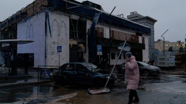Russia's Jan. 18 attack damages Ukraine's oldest McDonald’s in Kyiv