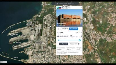 Russian Begins Evacuation of Equipment from Port Tartus, Syria: Sparta