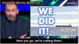 Russian Officials Blame the West for Making Them Cut Cables