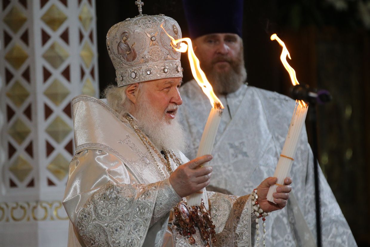 Russian Patriarch Kirill bashes West during Orthodox Christmas celebrations