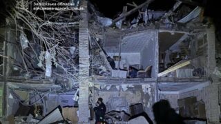 Russian attack in Zaporizhzhia injures at least 16, including infant