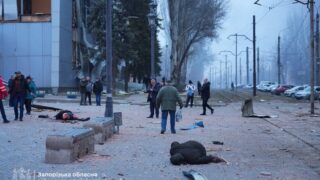 Russian missile strike kills 13, injures 63 in Zaporizhzhia (updated)