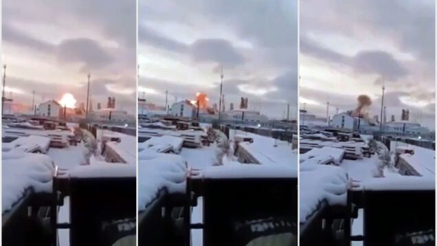 Russia’s strategic Ust-Luga port targeted by drones for second time