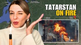 STRIKES ON LARGEST OIL REFINERIES IN TATARSTAN, ENGELS ON FIRE