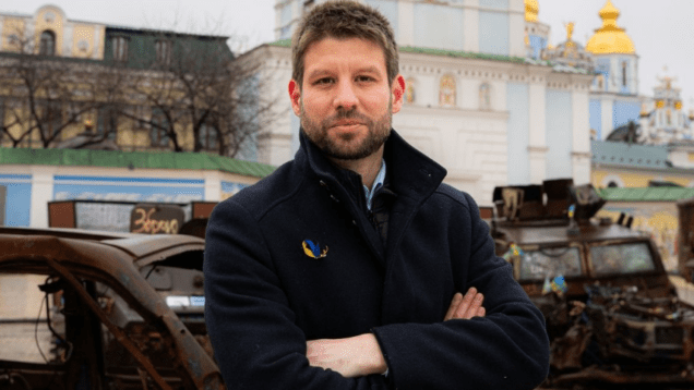 Slovak opposition leader arrives in Kyiv to 'reopen door Fico