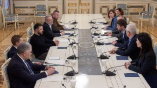 Slovak opposition party leader meets Zelenskyy over energy crisis as