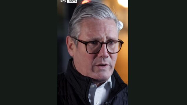 Starmer vows UK’s “full part” in potential Ukraine peacekeeping