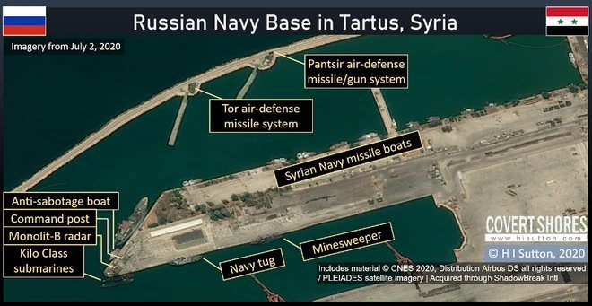 Tartus naval base Syria