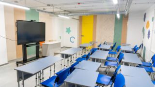 The third underground school nears completion in a major Ukrainian