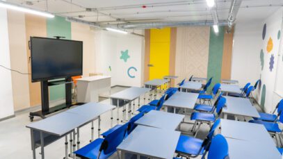 The third underground school nears completion in a major Ukrainian