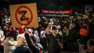 Thousands protest Fico’s pro-Russian stance in Bratislava as Ukraine tensions