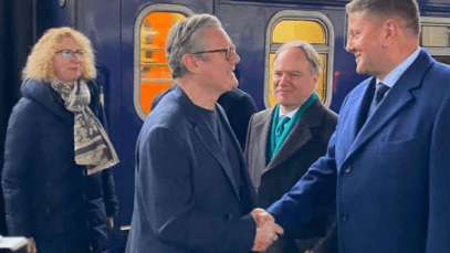 UK PM arrives in Kyiv, set to discuss deployment of