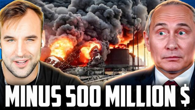 Ukraine Just Blew Up Four Refineries at the same time