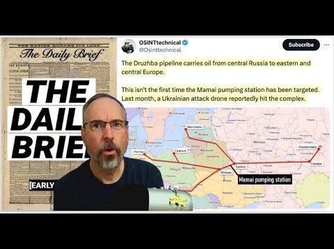 Ukraine Targets the Russian Pipeline Feeding Europe