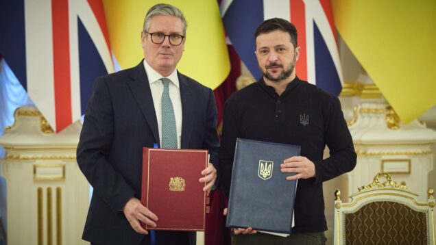 Ukraine and United Kingdom sign historic agreement on 100 years