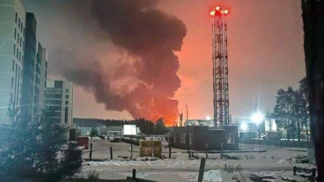 Ukraine targets Russia's industrial plants, ammunition depots in 'massive' strike