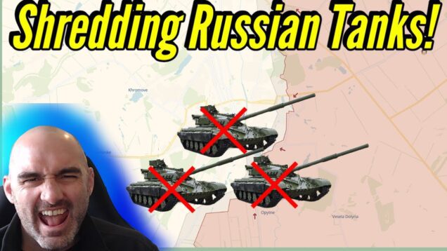 Ukraine’s Secret Weapon Turns Russian Tanks into Scrap! 16 Mar