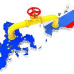 Russian gas to Europe illustration