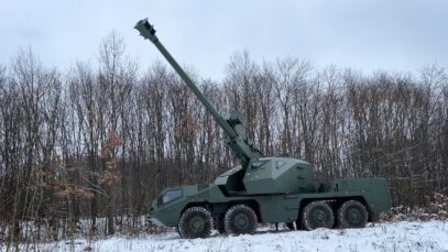 Ukrainian border guards receive Czech Dita self-propelled artillery