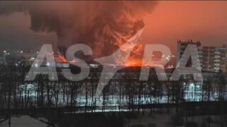 Ukrainian drones reportedly target Russian industrial sites near St Petersburg