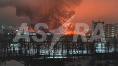 Ukrainian drones reportedly target Russian industrial sites near St Petersburg