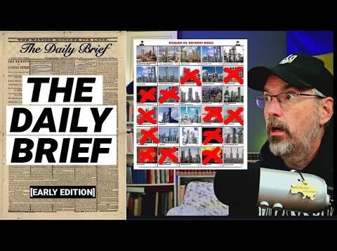 Ukrainians are Playing Russian Oil Refinery Bingo!