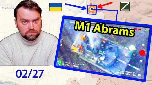 Update from Ukraine | First Abrams loss | Ruzzia Advances