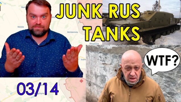 Update from Ukraine | Ruzzia sends junk outdated Tanks and