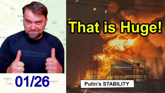 Update from Ukraine | Ruzzian Oil in Trouble | Israel