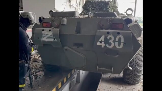 Update on the Invasion of Belgorod — BTR-82 Captured Near
