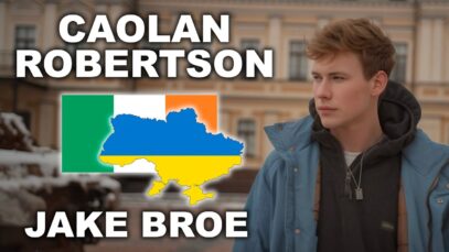 Caolan Robertson: Reporting from Inside Kursk | Jake Broe Podcast