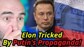 Elon TRICKED By CRINGE Russian Propaganda!