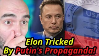 Elon TRICKED By CRINGE Russian Propaganda!