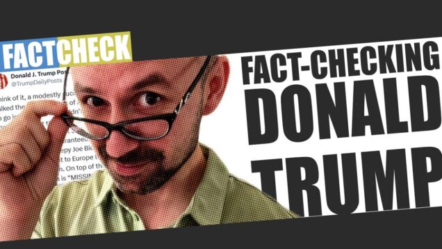 I Fact-Checked the US PRESIDENT DONALD TRUMP