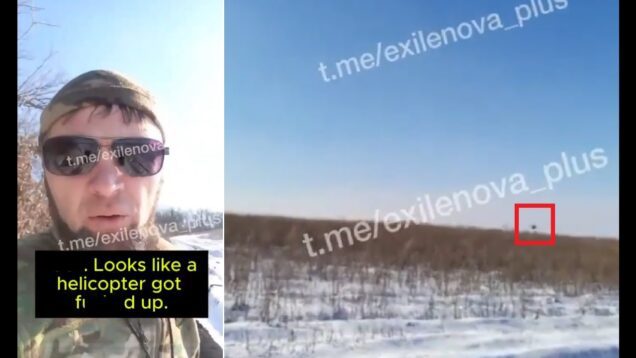 Mi-28 Downed by FPV Drone As Russian Filming Brags About